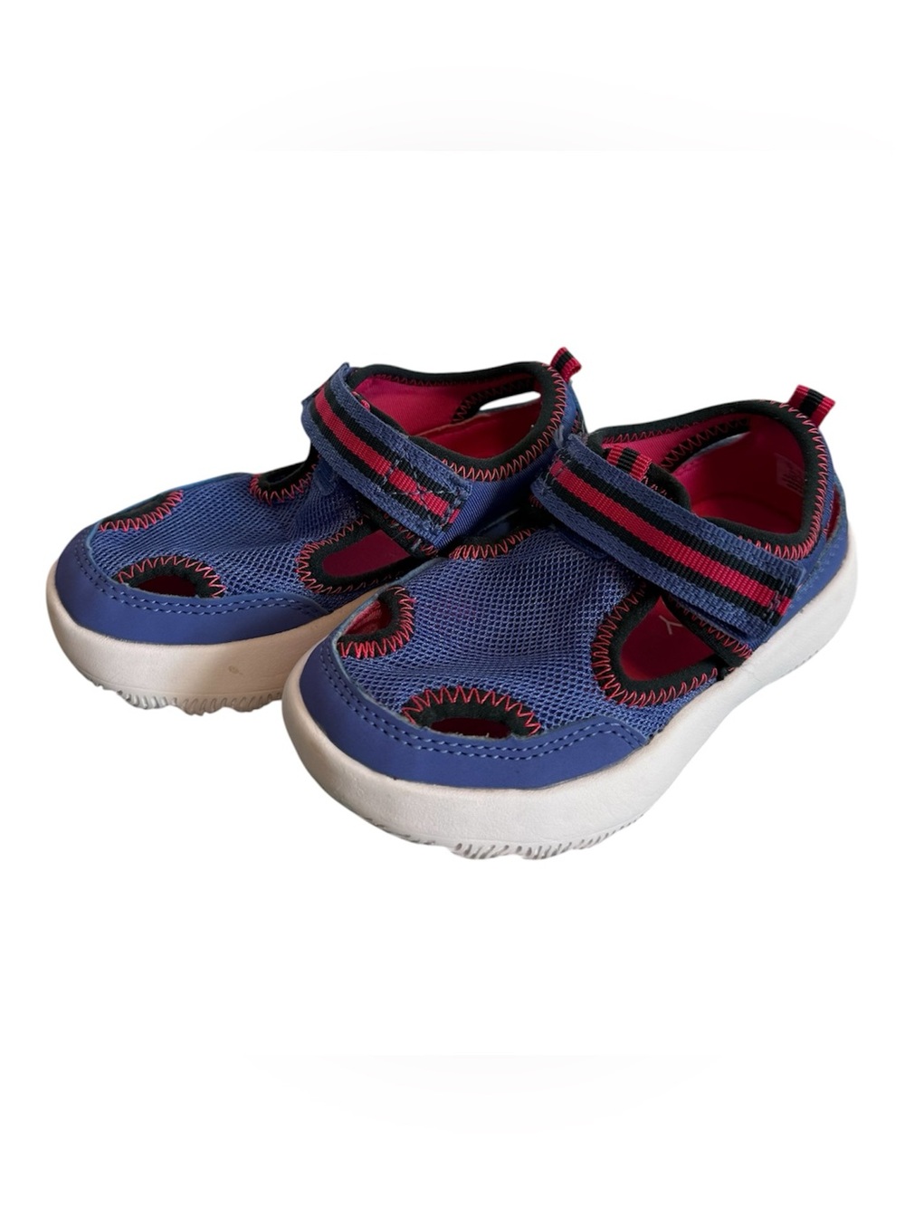 Sperry Coastal Break Sandals Girls Size 7 Blue Pink Water Shoes